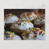Confetti Cupcakes Rezept Karte (Vorderseite)