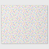 Confetti Dazzle (Punkte) Geschenkpapier (Flach)