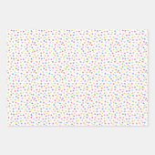 Confetti Dazzle (Punkte) Geschenkpapier Set (Vorderseite)