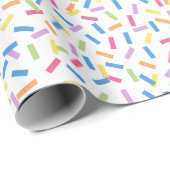Confetti Dazzle (Sprinkles) Geschenkpapier (Rolleneckpunkt)