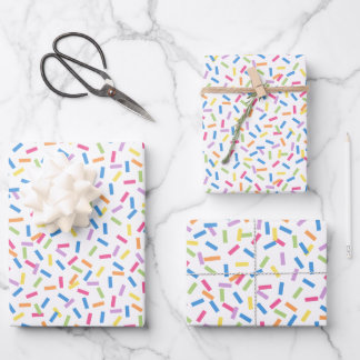 Confetti Dazzle (Sprinkles) Geschenkpapier Set