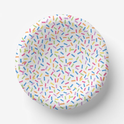 Confetti Dazzle (Sprinkles) Pappteller (Vorderseite)