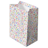 Confetti Dazzle (Überraschung) Mittlere Geschenktüte (Rückseite Schrägansicht)