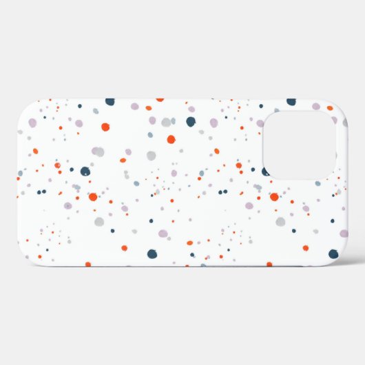 Confetti-Design Case-Mate iPhone Hülle (Rückseite (Horizontal))