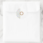 Confetti Donut Sticker (Tasche)