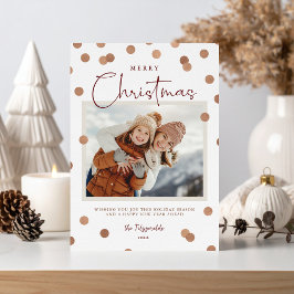 Confetti Dots Frohe Weihnachten 2 Foto