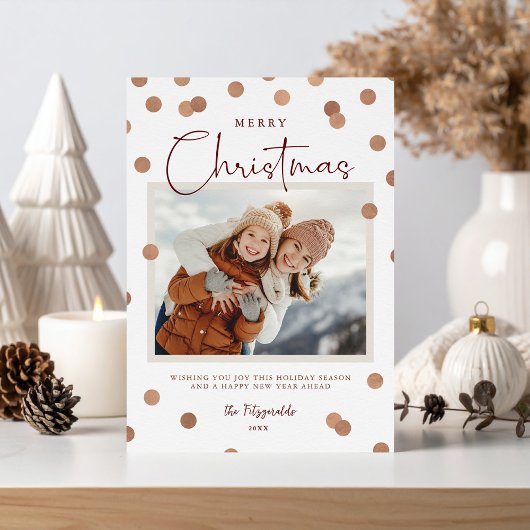 Confetti Dots Frohe Weihnachten 2 Foto