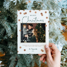 Confetti Dots Frohe Weihnachten 2 Foto