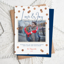 Confetti Dots Liebe und Joy Foto
