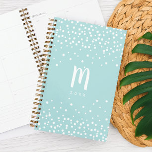 Confetti Dots Monogram Planer See