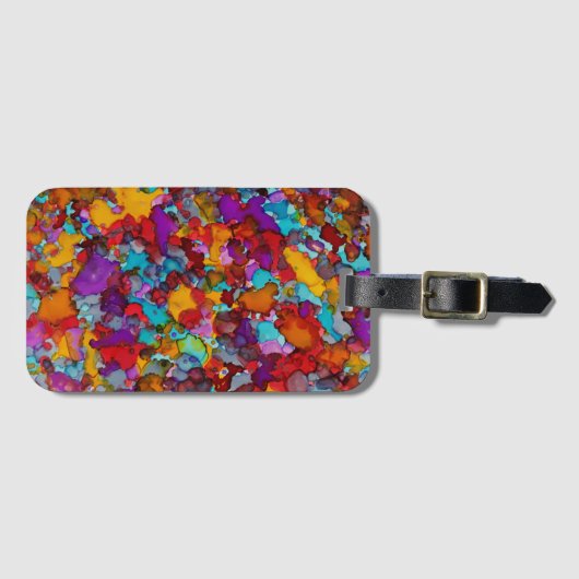 Confetti Dream Gepäckanhänger (Vorderseite (Horizontal))