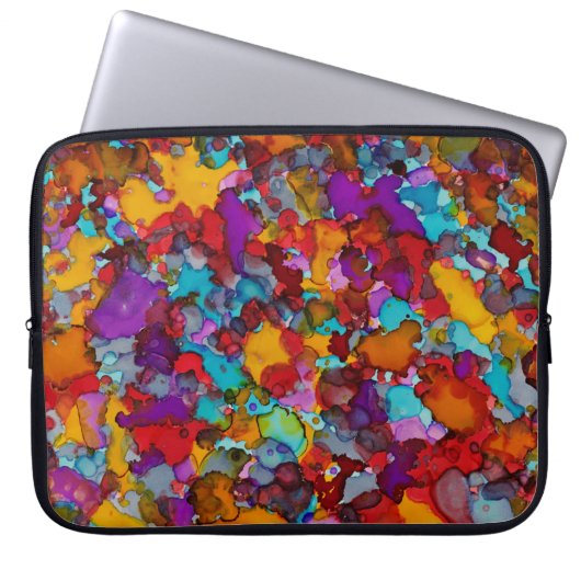 Confetti Dream Laptopschutzhülle (Vorderseite)