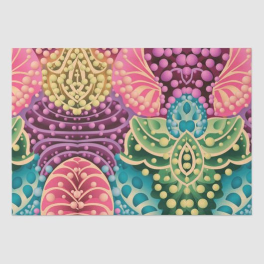 Confetti Dreams oder Pastel Party Seidenpapier (Vorderseite)