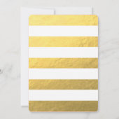 CONFETTI Einladung zum ersten Geburtstag (Rückseite)