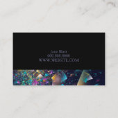 Confetti Event Party Planer Hochzeiten Business Visitenkarte (Rückseite)