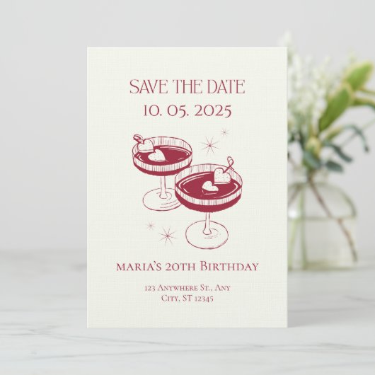 Confetti Explosion! Customizable Birthday Party In Einladung (Stehend Vorderseite)