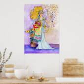 Confetti Fairy Print Poster (Küche)