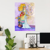 Confetti Fairy Print Poster (Heimbüro)