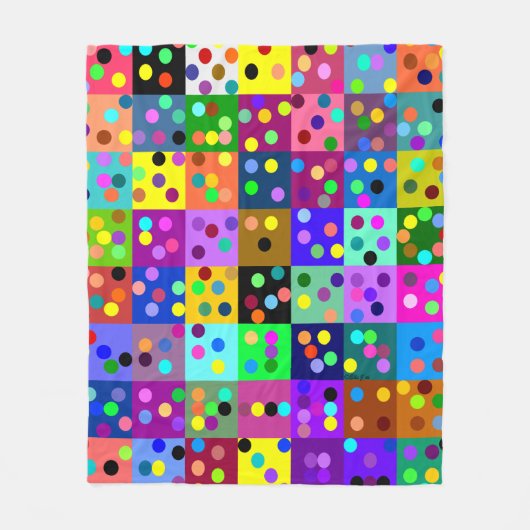 Confetti Fleece Blanket (Vorderseite)