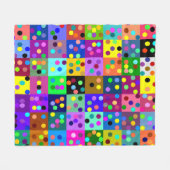 Confetti Fleece Blanket (Vorderseite (Horizontal))