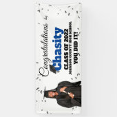 Confetti Foto Abschluss Banner (Vertikal)