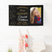 Confetti Foto Glückwunsch Graduate Name | Schule Banner (Insitu)