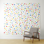 Confetti-Foto-Hintergrundband Wandteppich (Beispiel (Horizontal))