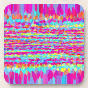 Confetti Fringe Getränkeuntersetzer