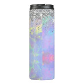 Confetti Funkelnd Glitzer Rente Geschenk für sie Thermosbecher (Rückseite)