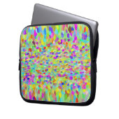 Confetti Garden Fringe Laptopschutzhülle (Vorderseite Links)