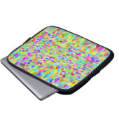 Confetti Garden Fringe Laptopschutzhülle (Vorne Knopf)