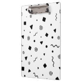 Confetti Gemustert Clipboard Klemmbrett (Links)