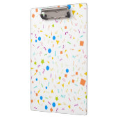 Confetti Gemustert Clipboard Klemmbrett (Links)