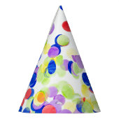 Confetti Gemustert Paper Party Hat Partyhütchen (Links)