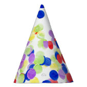 Confetti Gemustert Paper Party Hat Partyhütchen (Rechts)