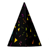 Confetti Gemustert Paper Party Hat Partyhütchen (Rückseite)