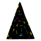Confetti Gemustert Paper Party Hat Partyhütchen (Rechts)