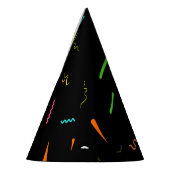 Confetti Gemustert Partyhütchen (Links)