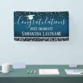 Confetti Graduation Party Budget Banner (Messe)