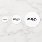 Confetti - Grandpa To Be! Konfetti (Vorderseiten)