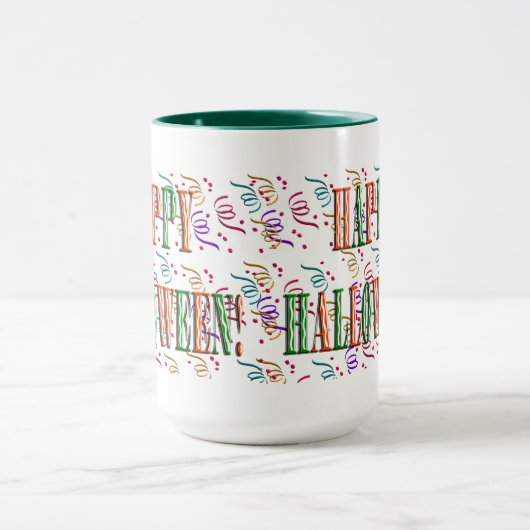 Confetti & Halloween Festival Tasse (Zentrum)