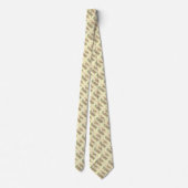 Confetti & Halloween Festival Text Necktie Krawatte (Rückseite)
