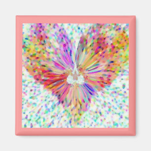 Confetti Heart Magnet