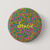 Confetti Hearts Button (Vorderseite)