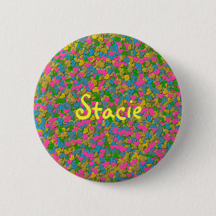 Confetti Hearts Button