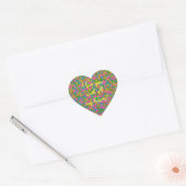 Confetti Hearts HEART STICKER (Umschlag)