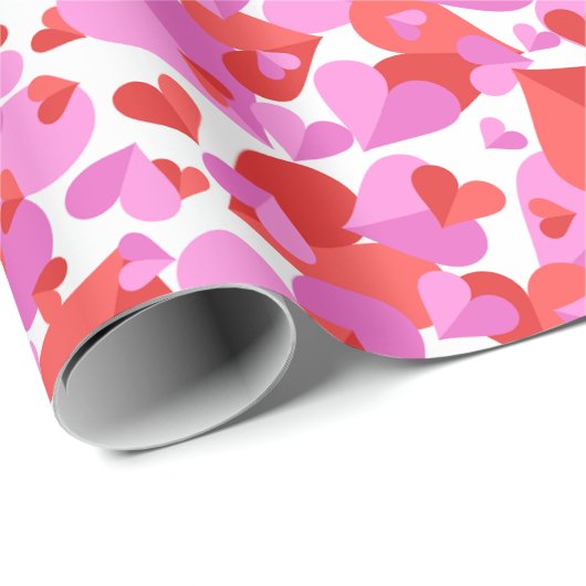 Confetti Hearts Mix Geschenkpapier (Rolleneckpunkt)