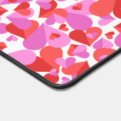 Confetti Hearts Mix Schreibtischunterlage (Ecke)