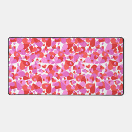 Confetti Hearts Mix Schreibtischunterlage