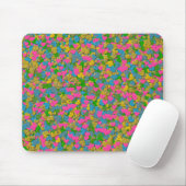 Confetti Hearts Mousepad (Mit Mouse)